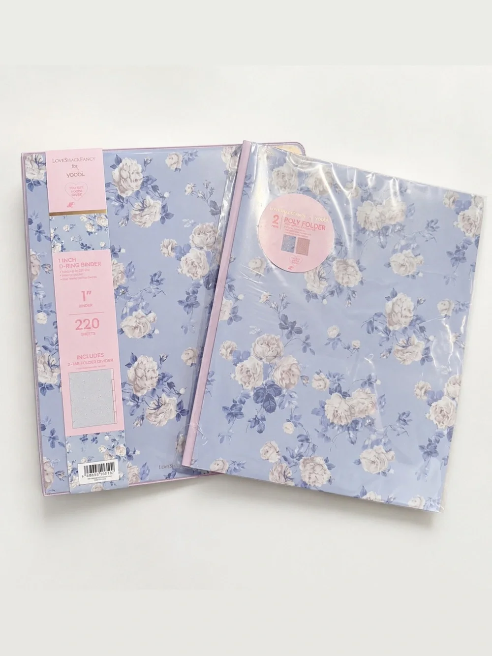 LoveShackFancy Binder and Poly Folder Set